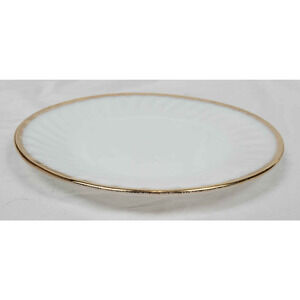 Vintage Oven Fire-King Ware White Porcelain Plate
